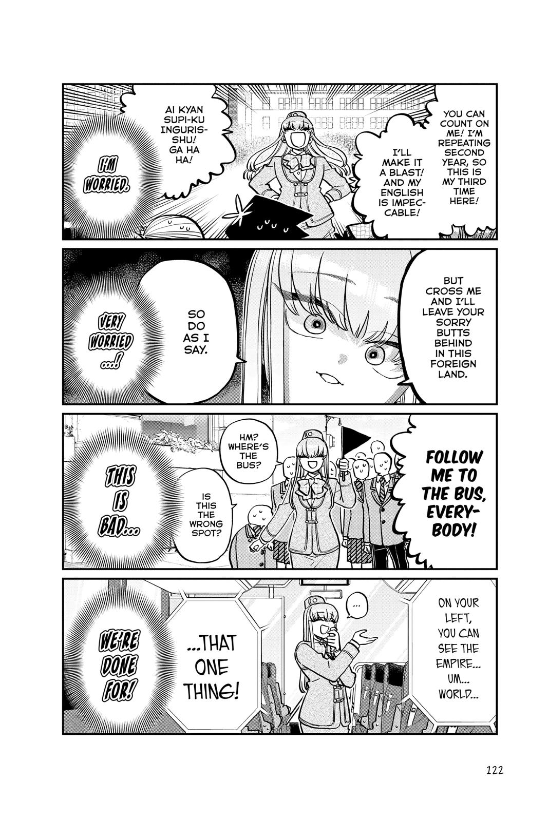 Komi Can’t Communicate Chapter 279