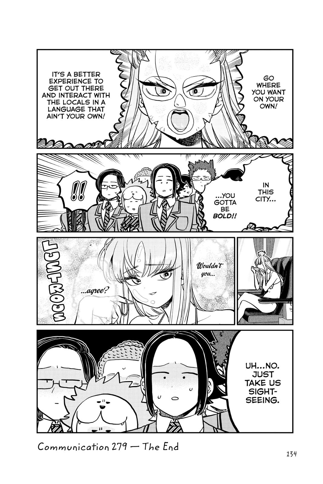 Komi Can’t Communicate Chapter 279