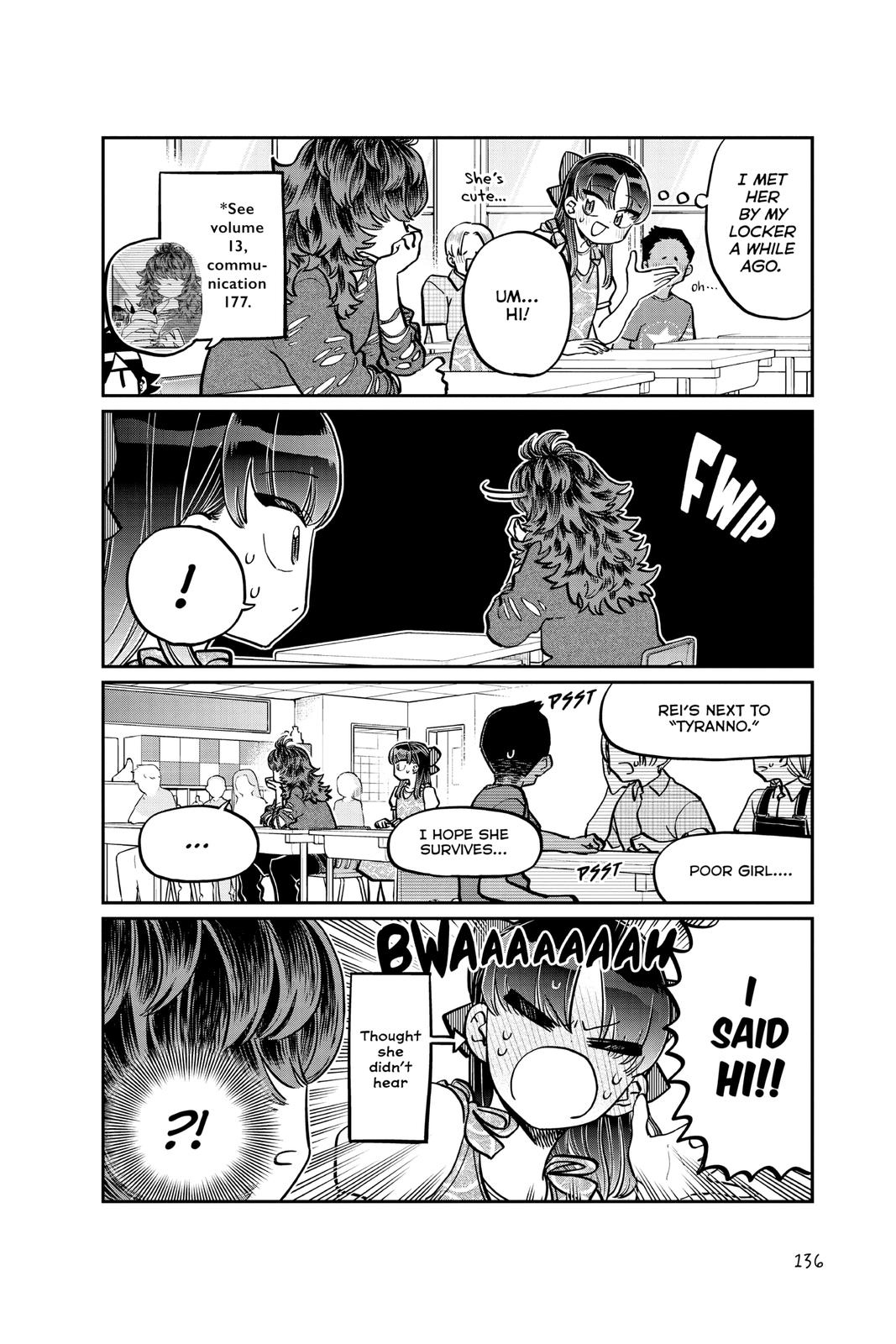 Komi Can’t Communicate Chapter 280