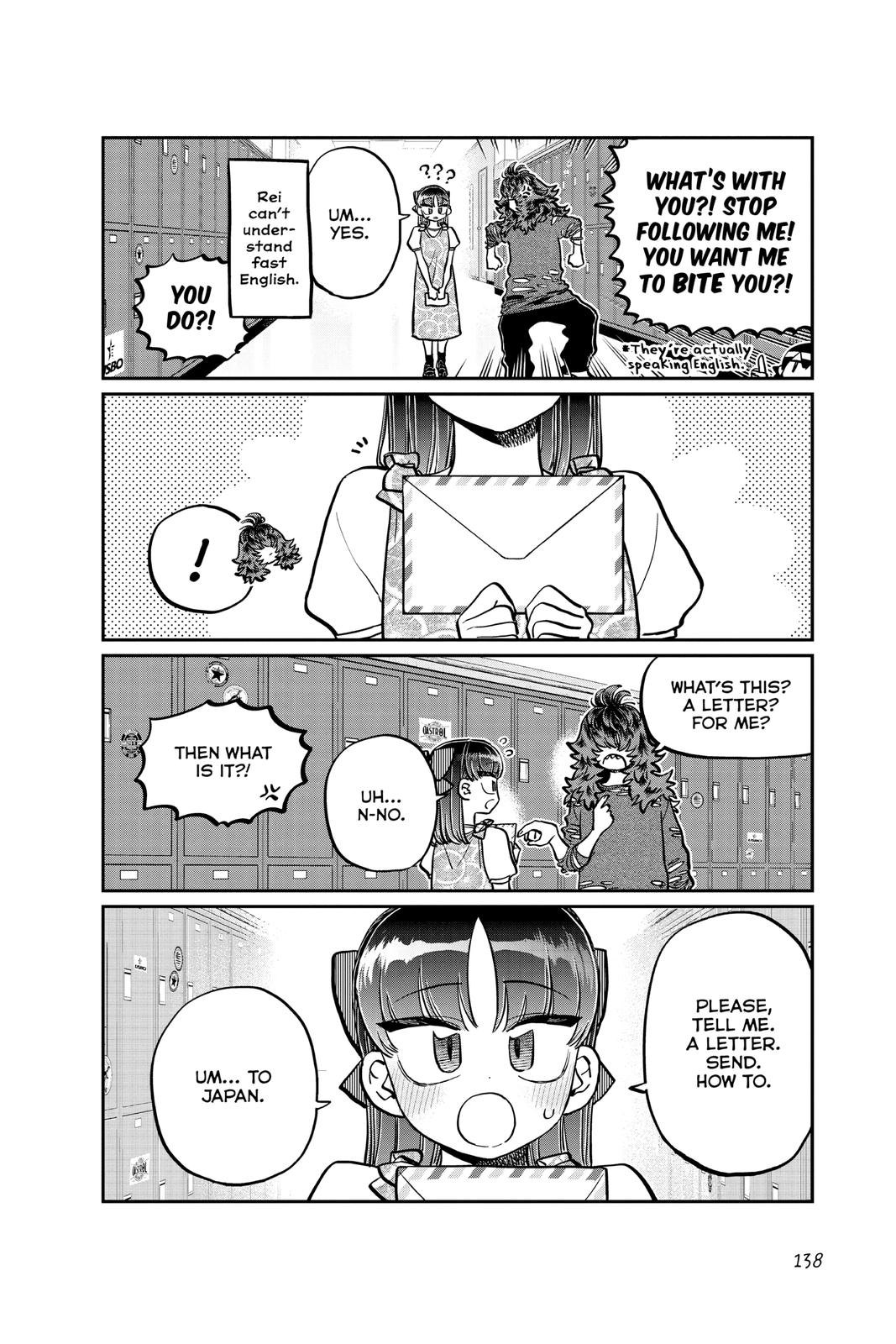 Komi Can’t Communicate Chapter 280