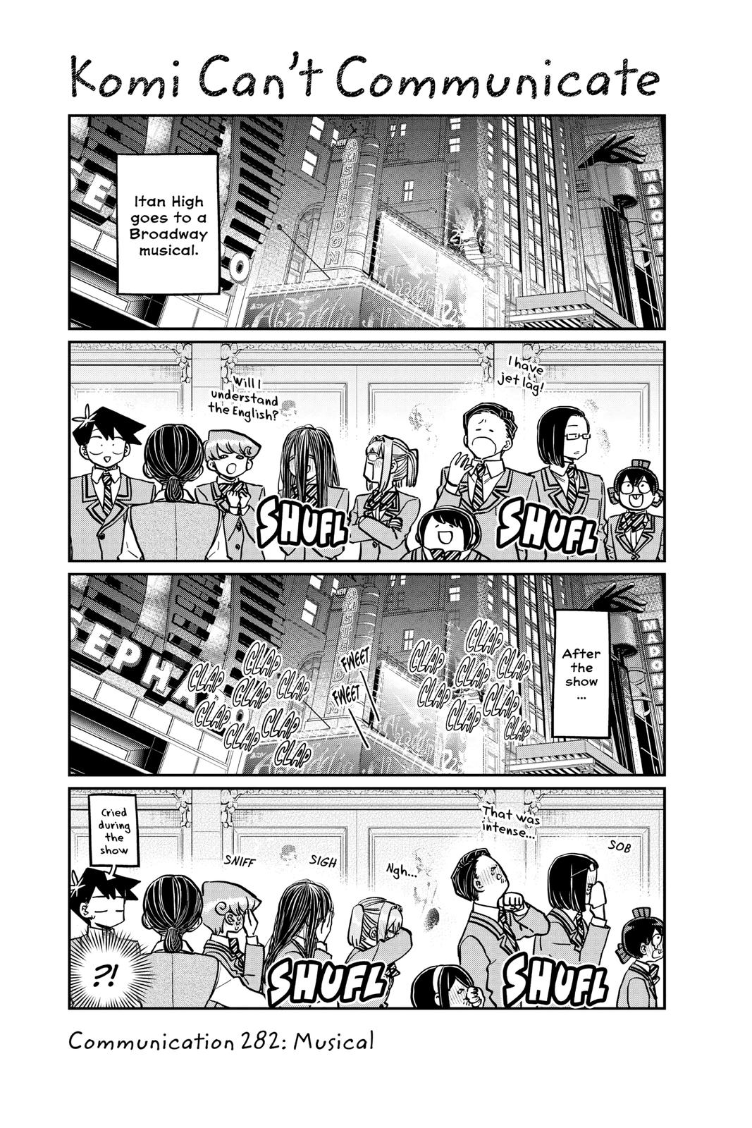Komi Can’t Communicate Chapter 282