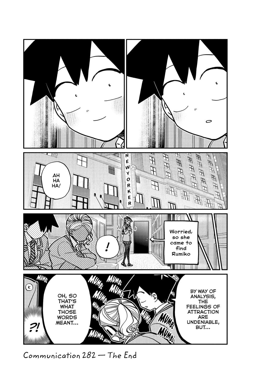 Komi Can’t Communicate Chapter 282