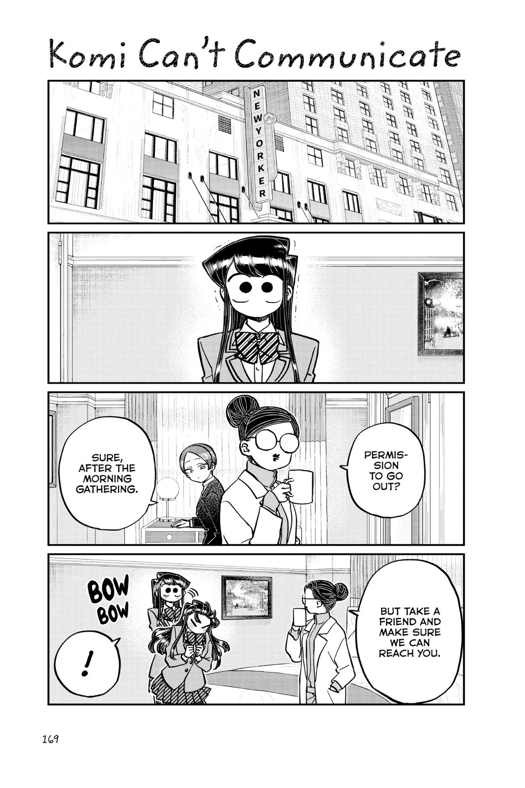 Komi Can’t Communicate Chapter 284