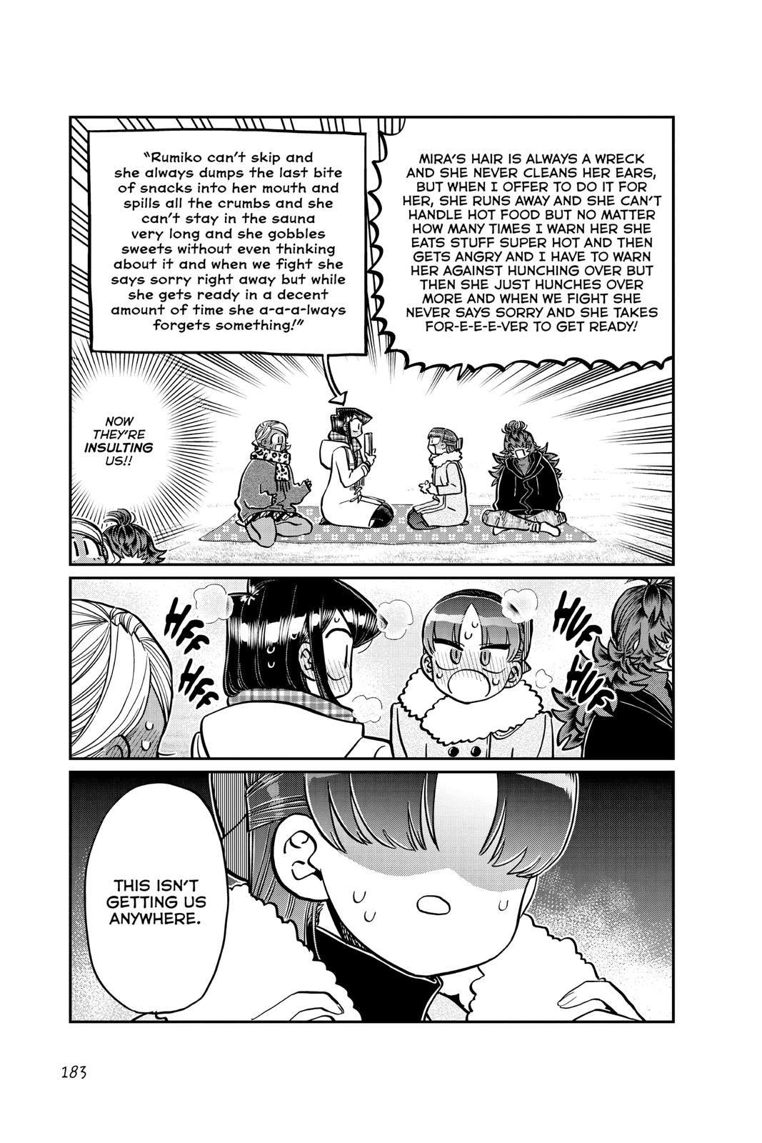 Komi Can’t Communicate Chapter 284