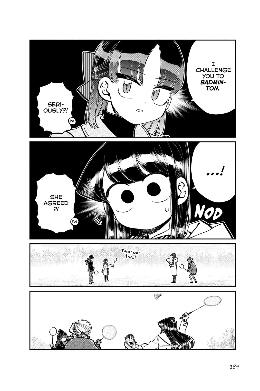 Komi Can’t Communicate Chapter 284