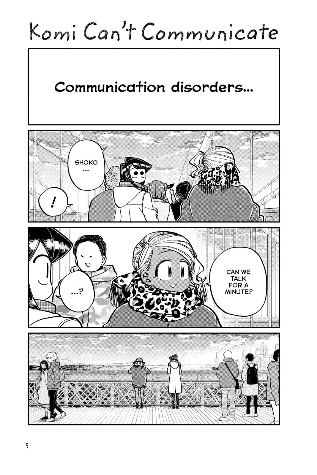 Komi Can’t Communicate Chapter 285