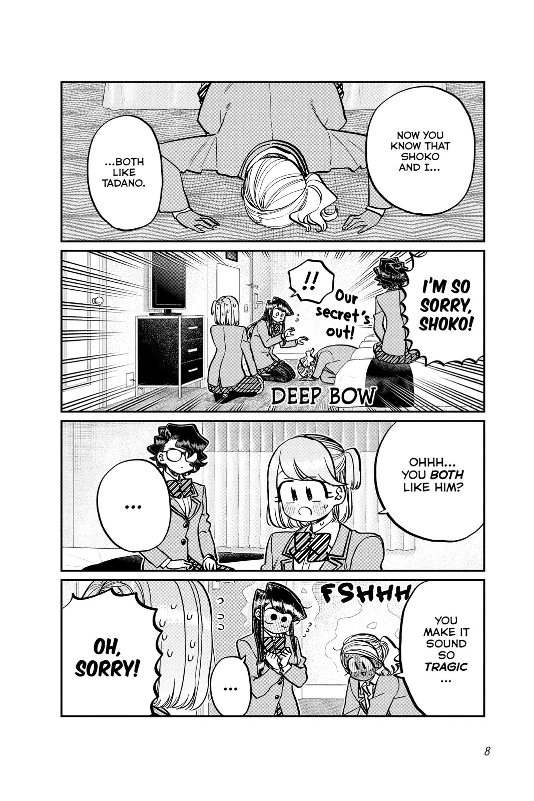 Komi Can’t Communicate Chapter 285