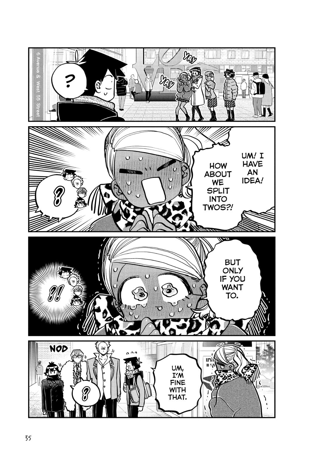 Komi Can’t Communicate Chapter 287
