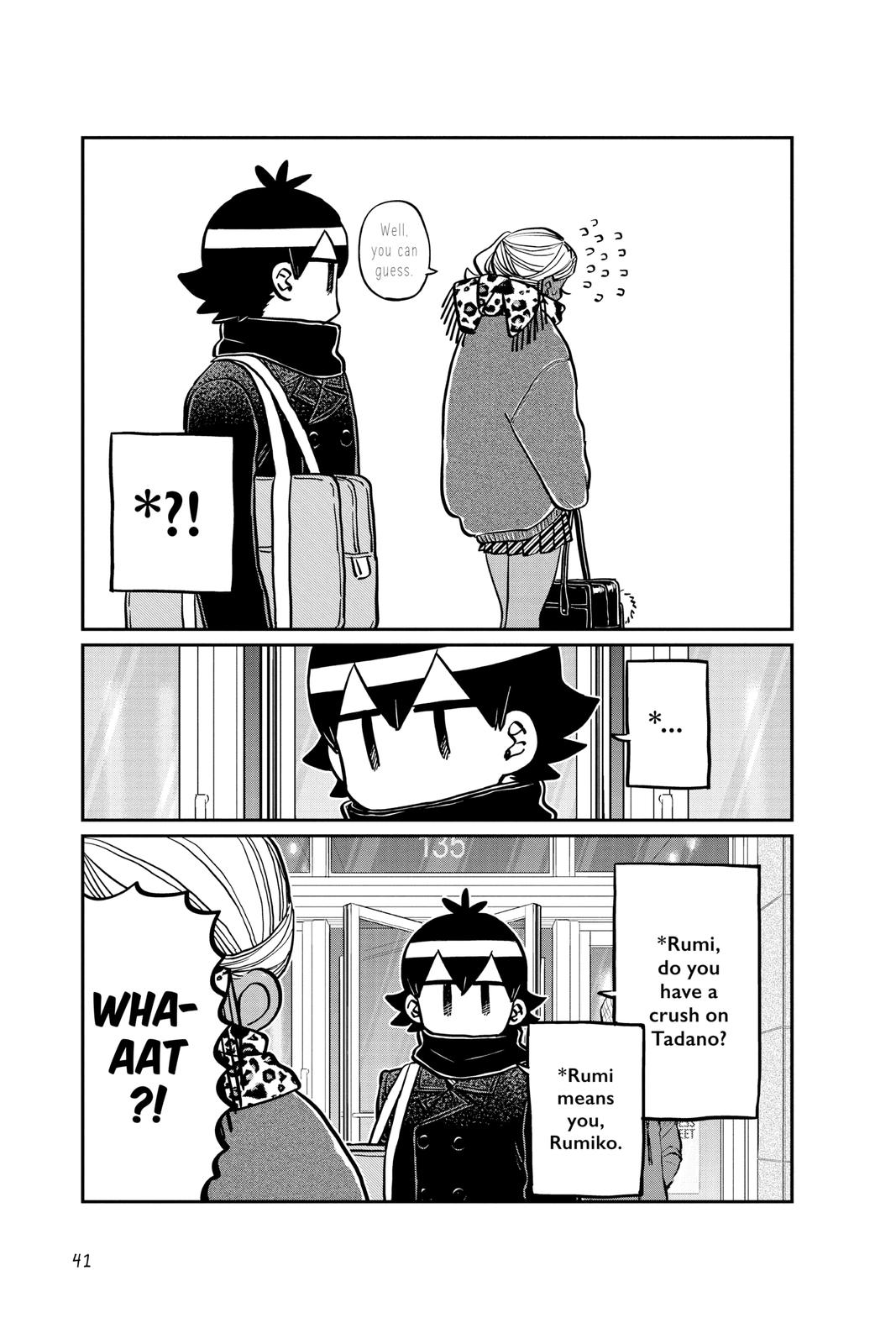 Komi Can’t Communicate Chapter 288