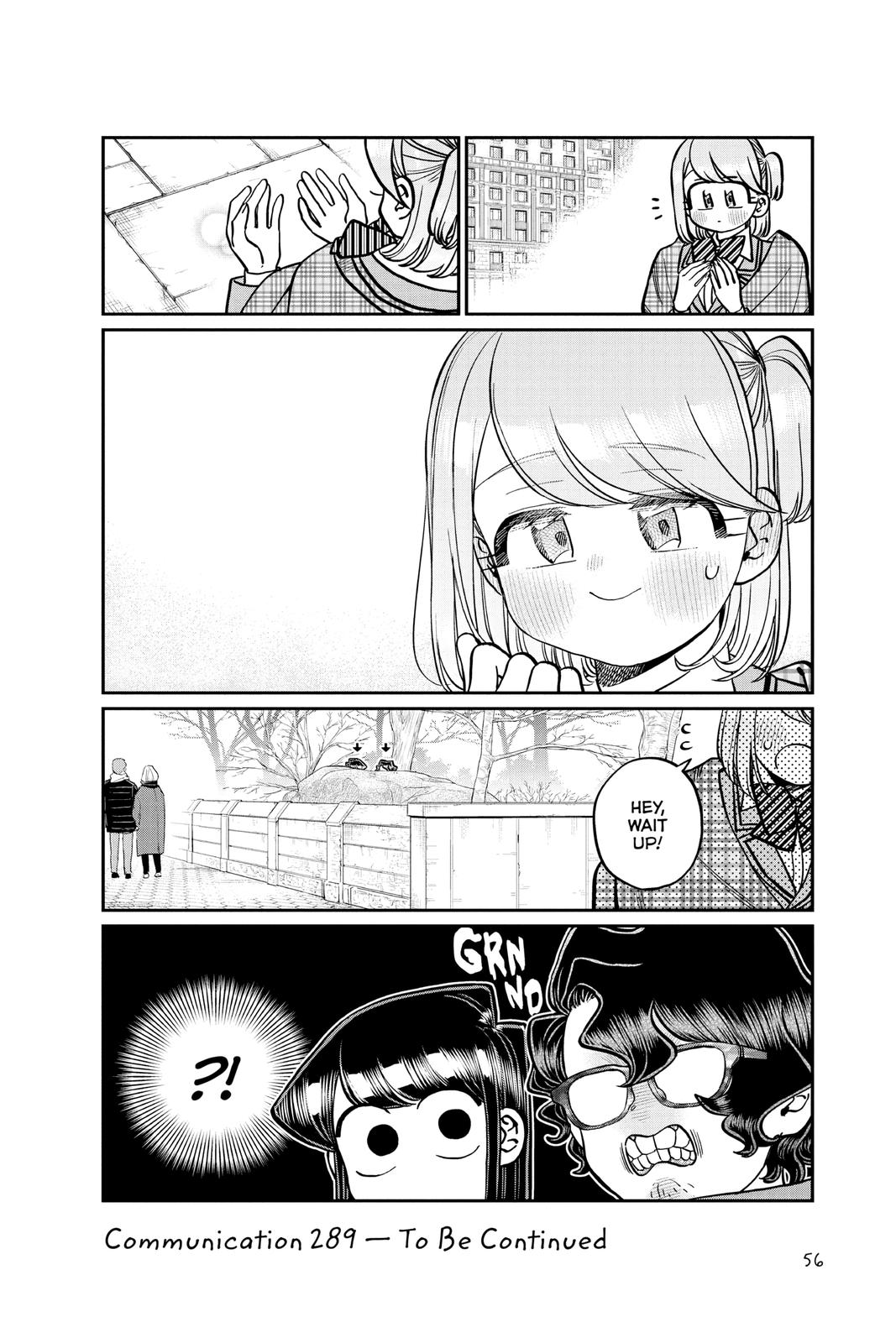Komi Can’t Communicate Chapter 289