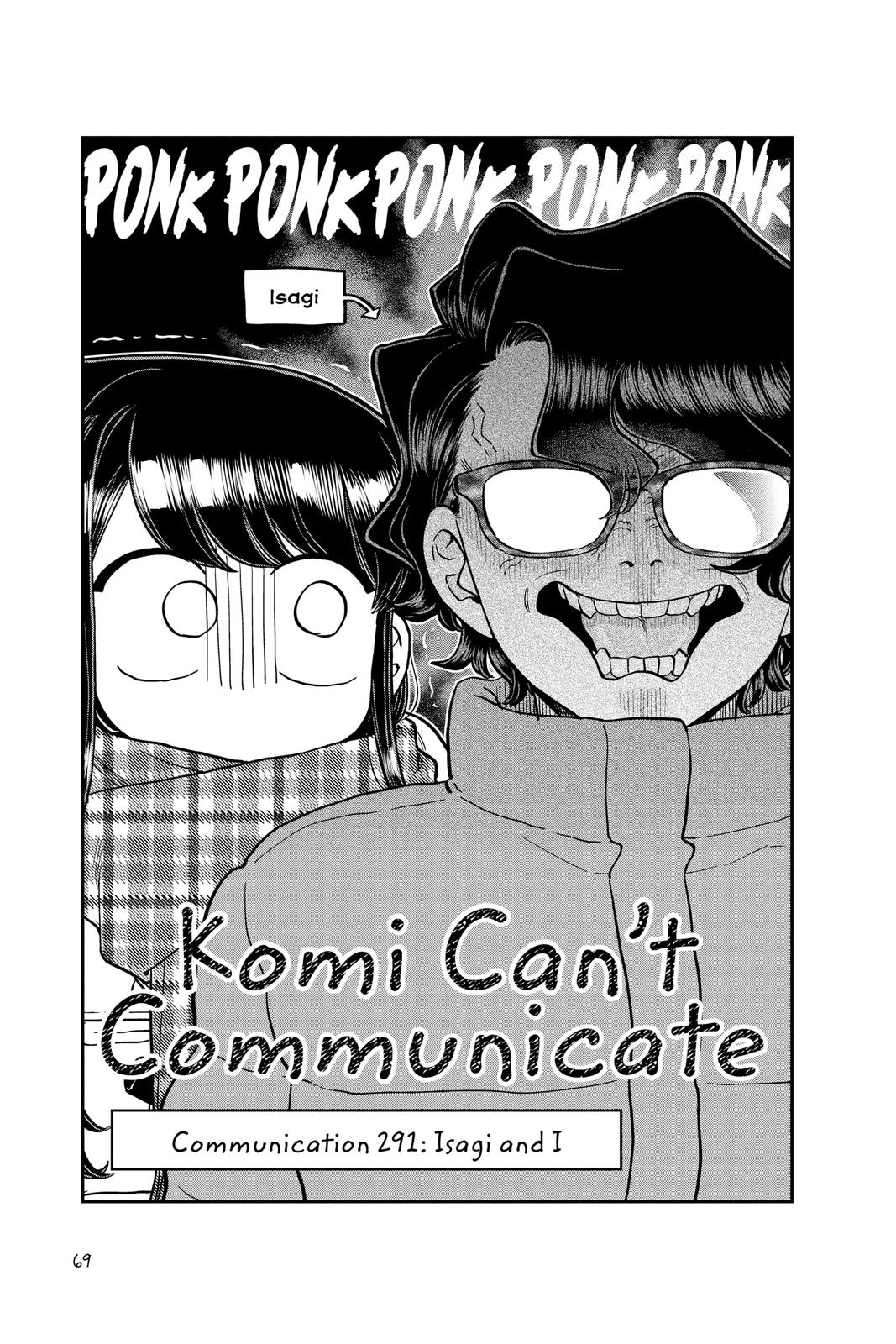 Komi Can’t Communicate Chapter 291