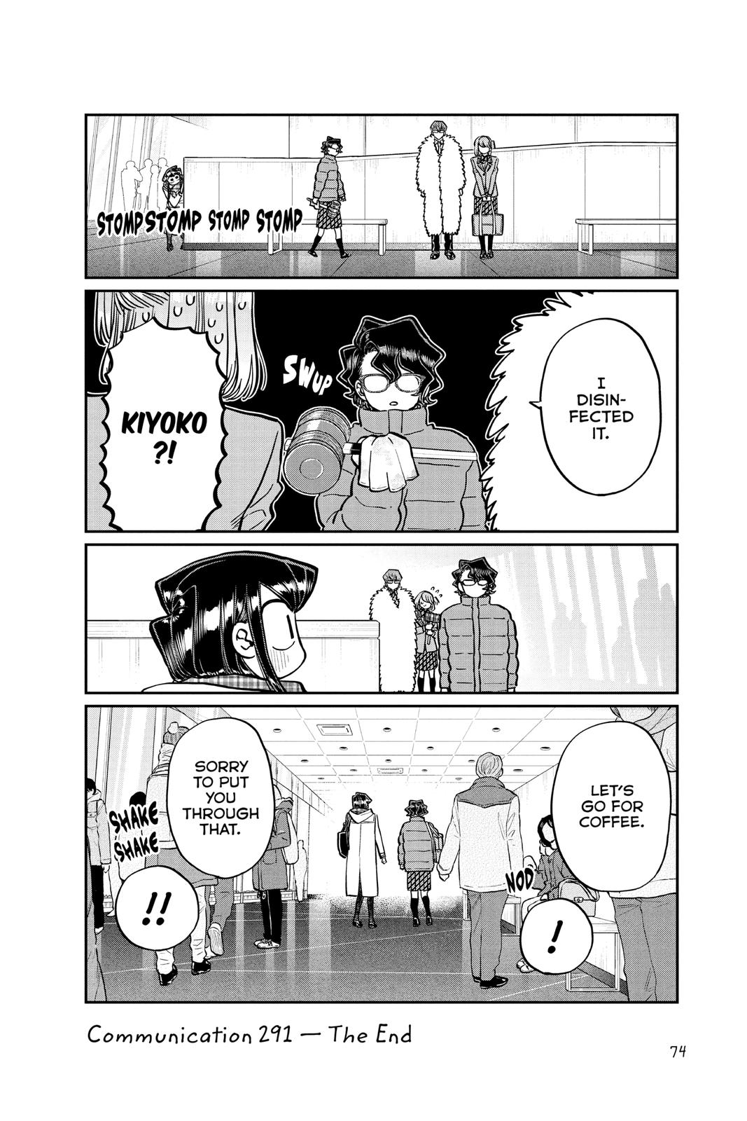 Komi Can’t Communicate Chapter 291