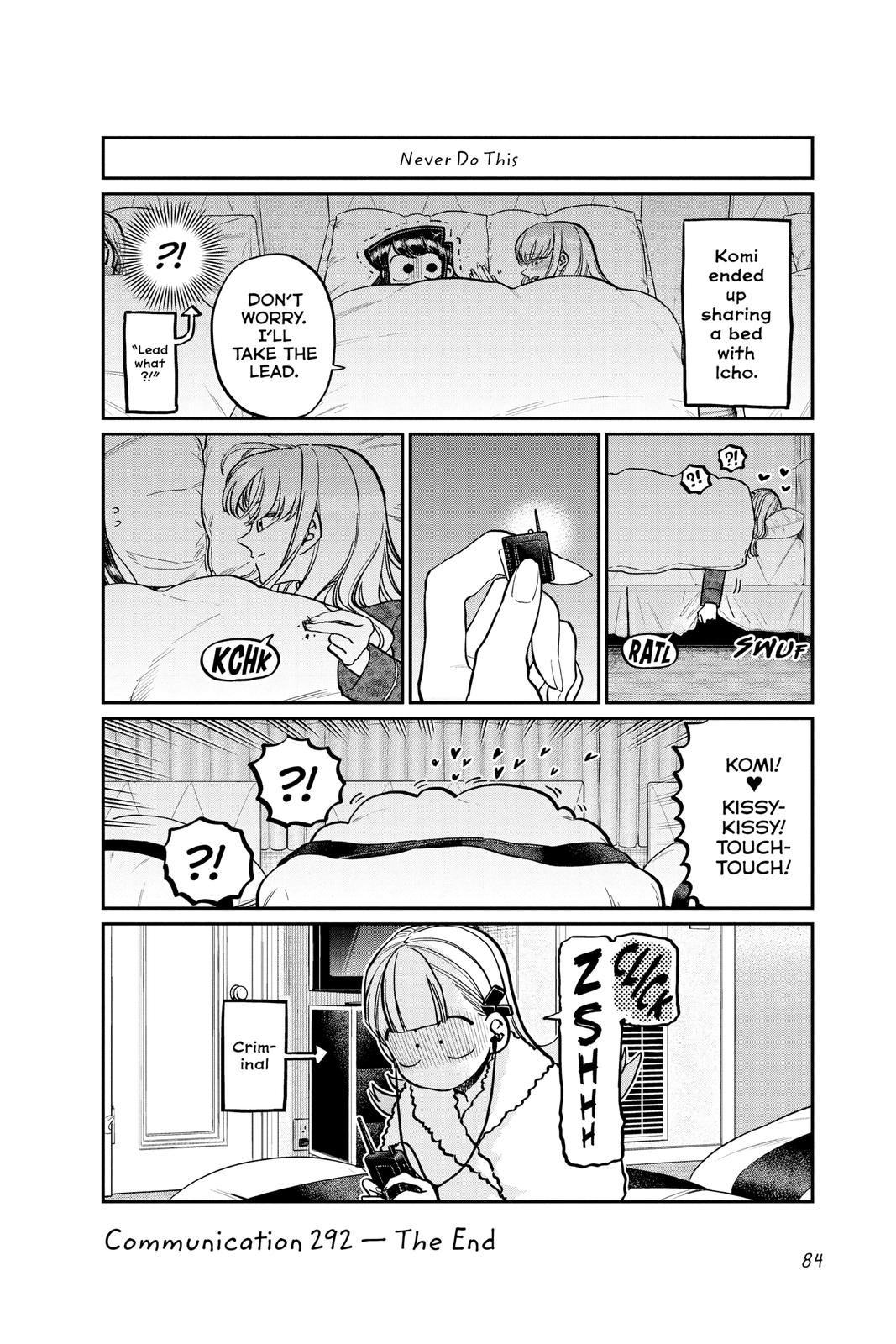 Komi Can’t Communicate Chapter 292