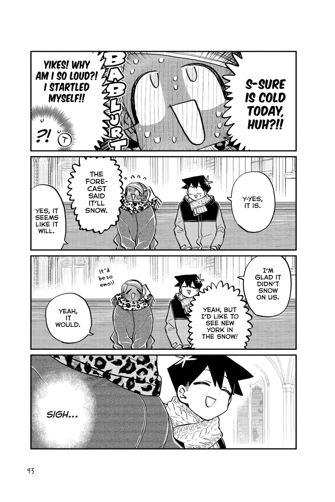 Komi Can’t Communicate Chapter 293