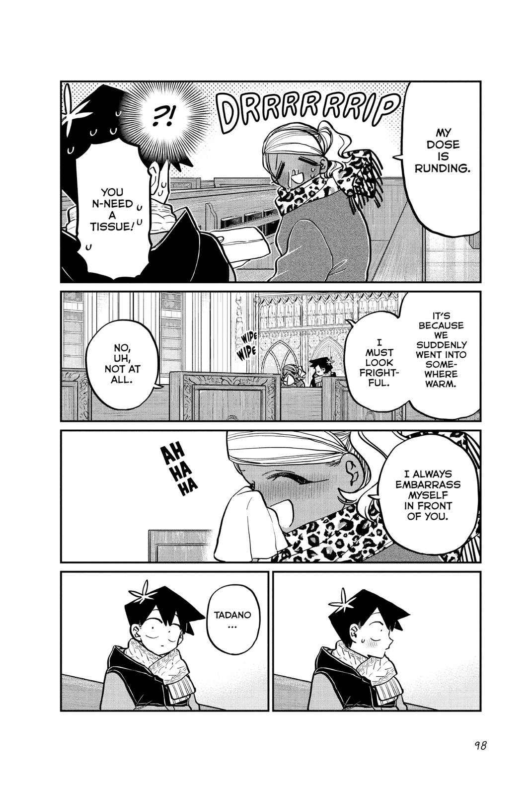 Komi Can’t Communicate Chapter 293