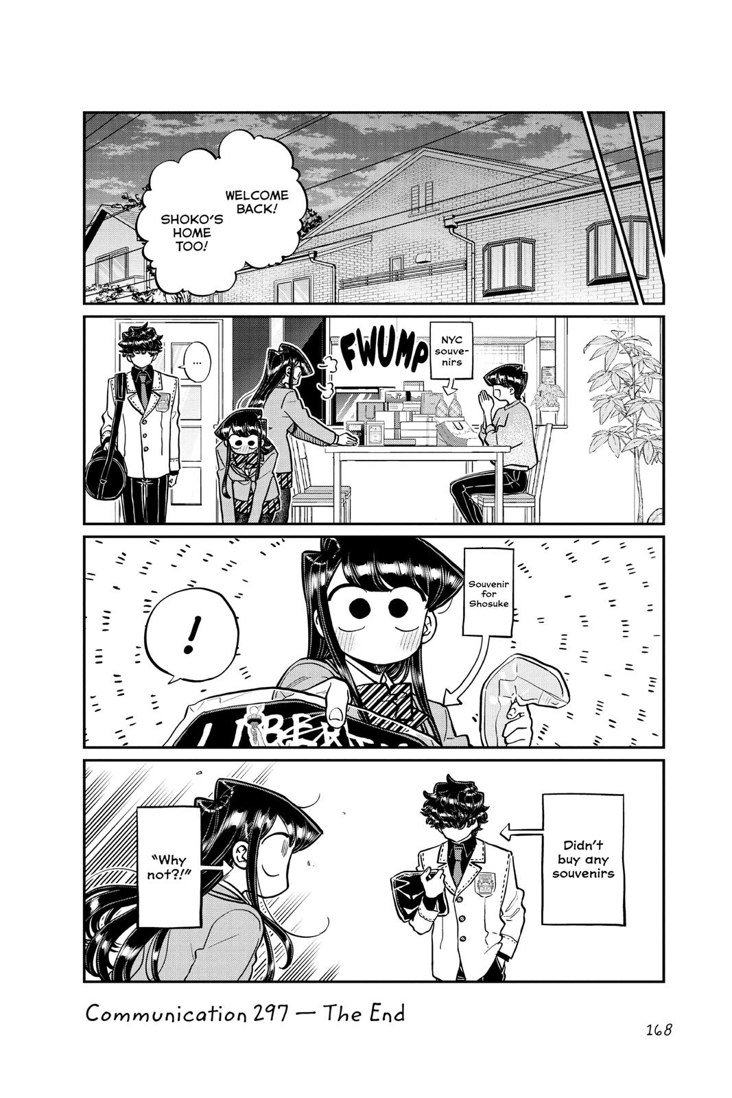 Komi Can’t Communicate Chapter 297