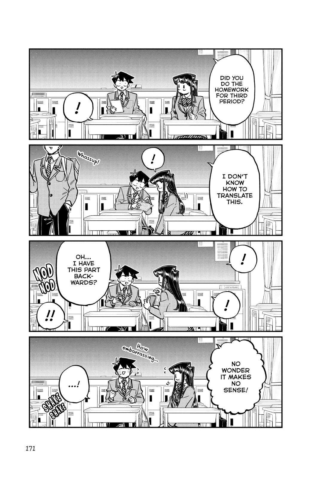 Komi Can’t Communicate Chapter 298