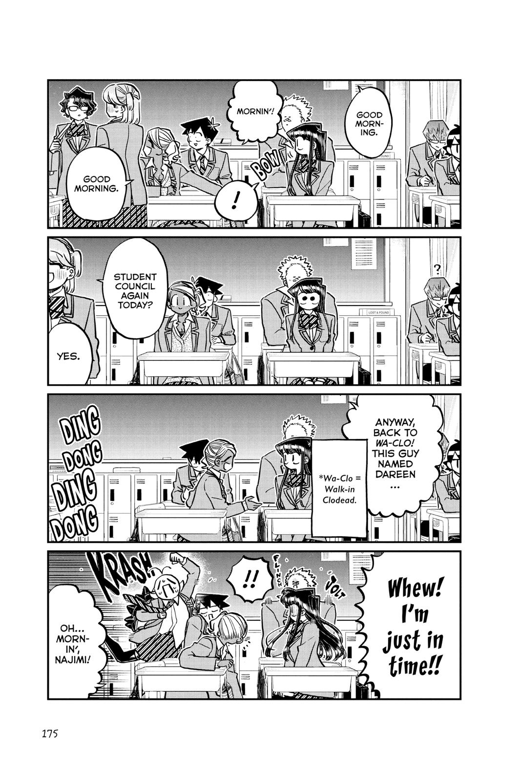 Komi Can’t Communicate Chapter 298