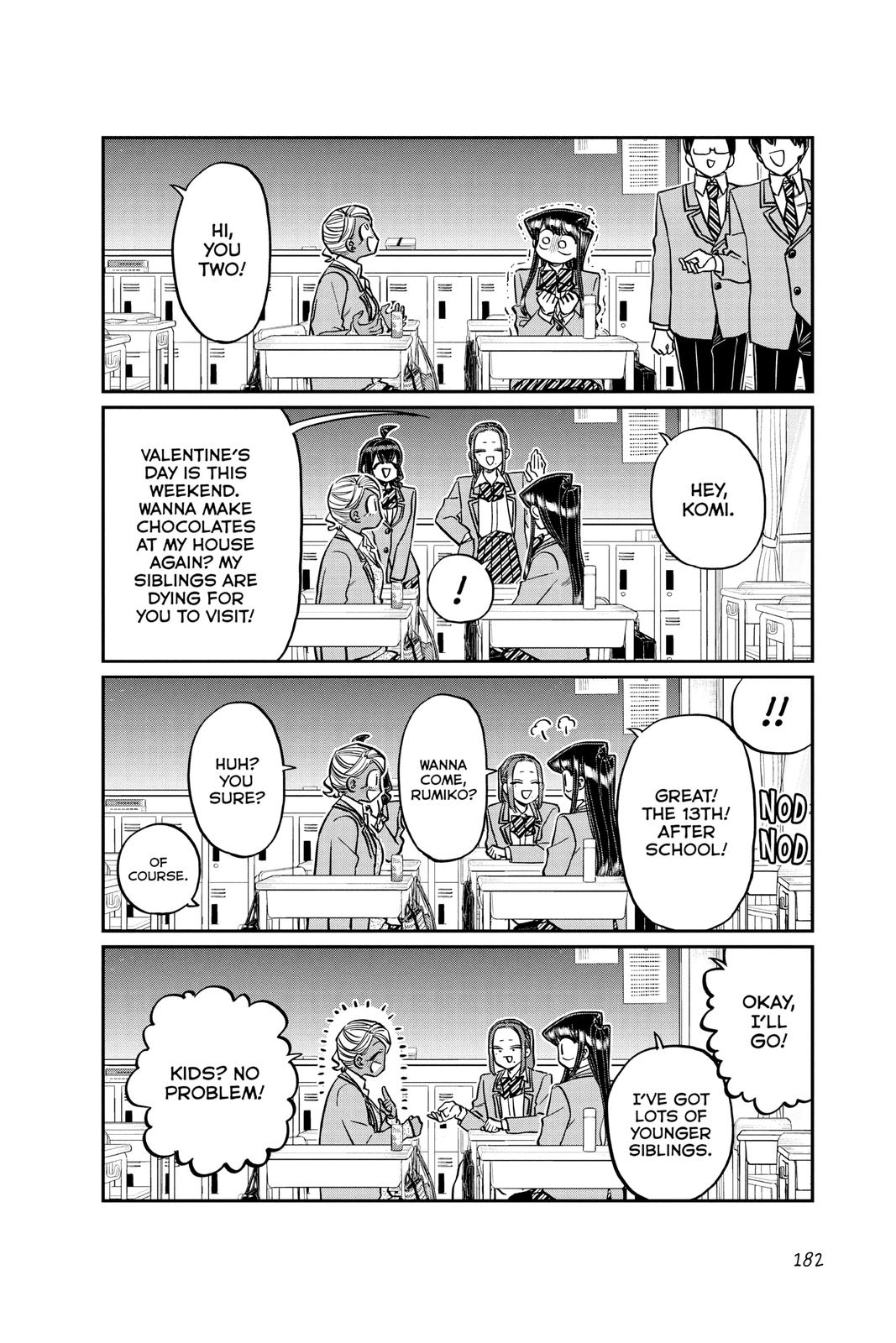 Komi Can’t Communicate Chapter 298
