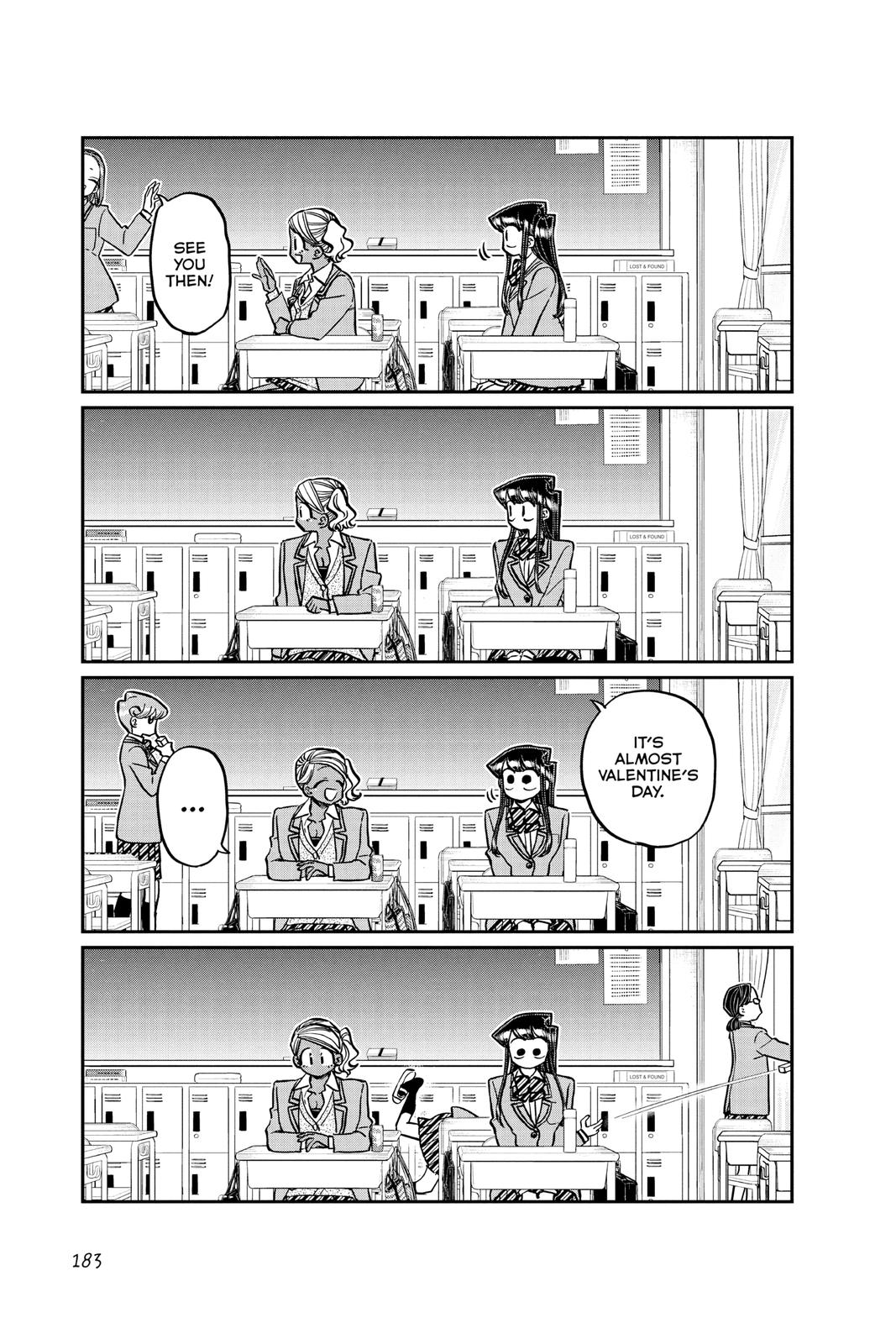 Komi Can’t Communicate Chapter 298