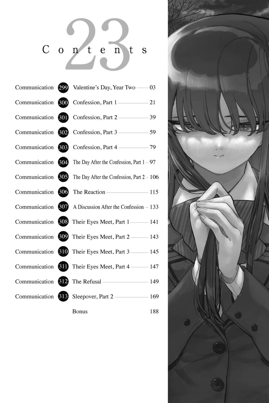Komi Can’t Communicate Chapter 299