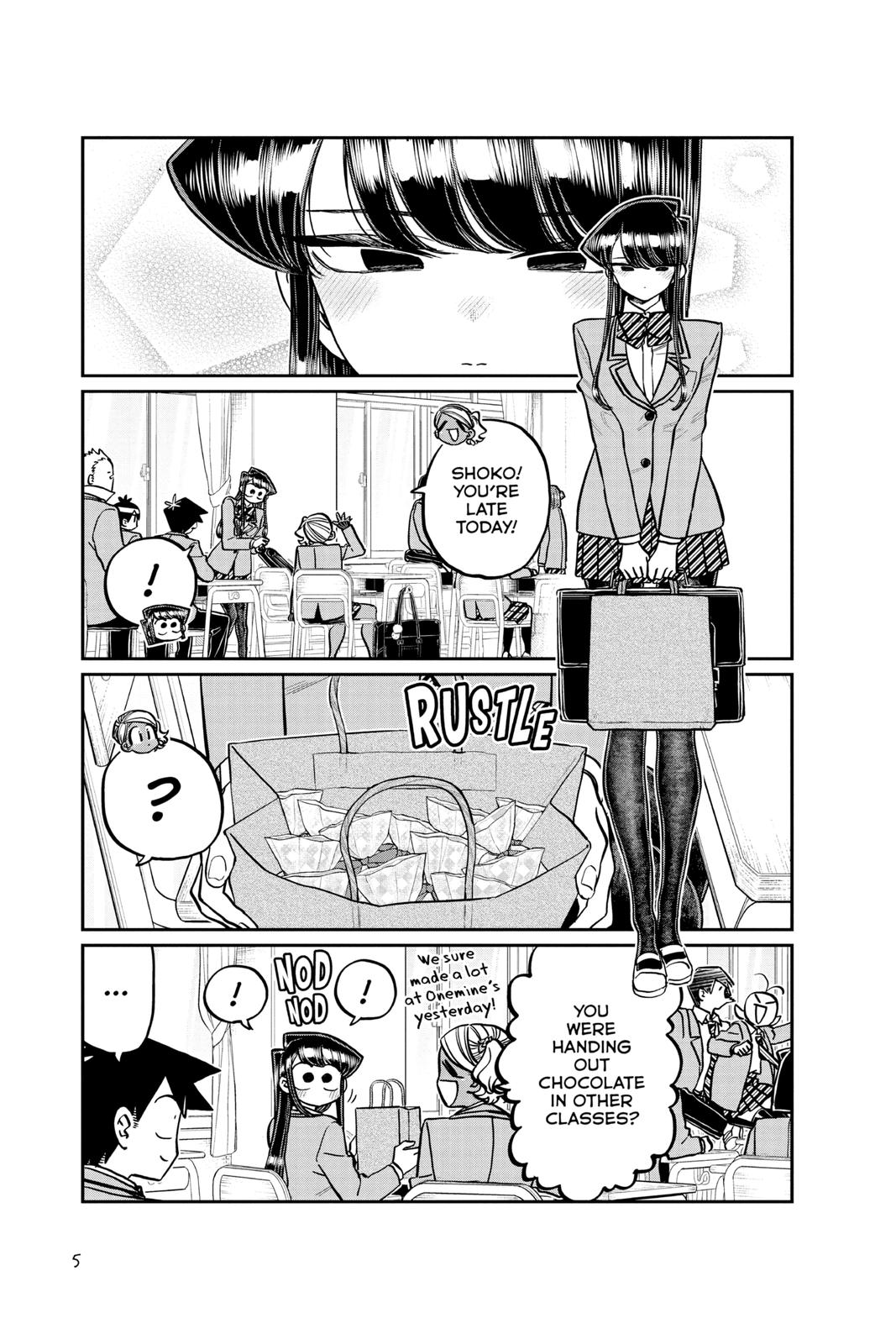 Komi Can’t Communicate Chapter 299
