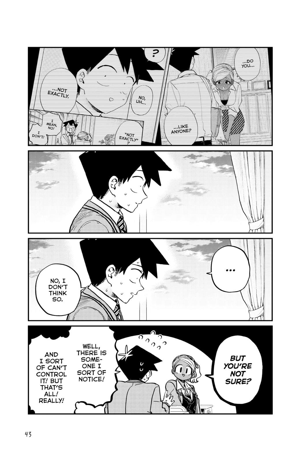 Komi Can’t Communicate Chapter 301