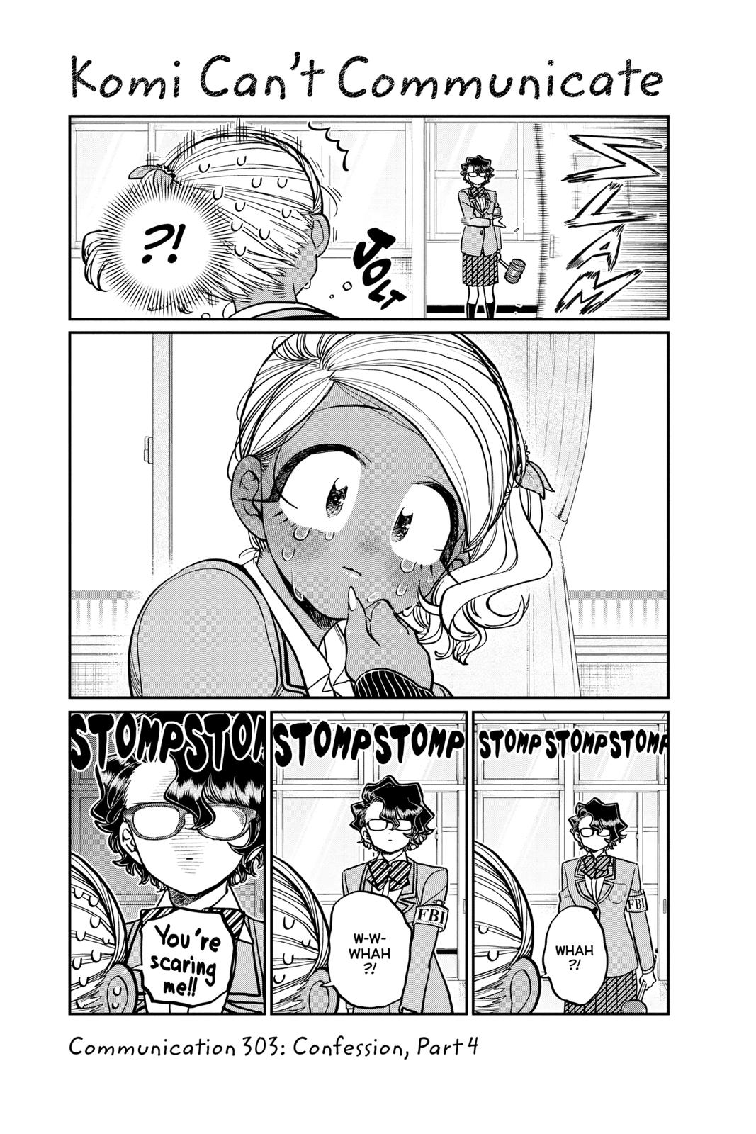 Komi Can’t Communicate Chapter 303