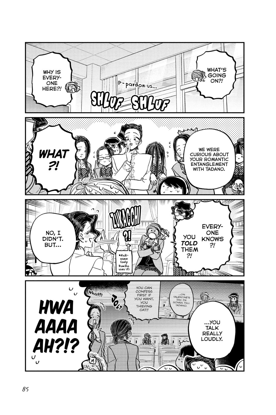 Komi Can’t Communicate Chapter 303