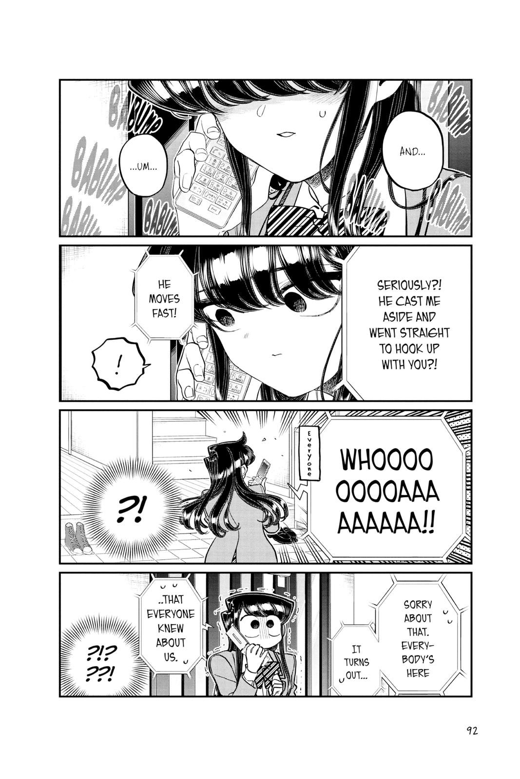 Komi Can’t Communicate Chapter 303