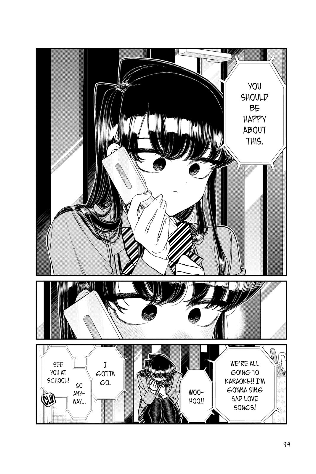 Komi Can’t Communicate Chapter 303