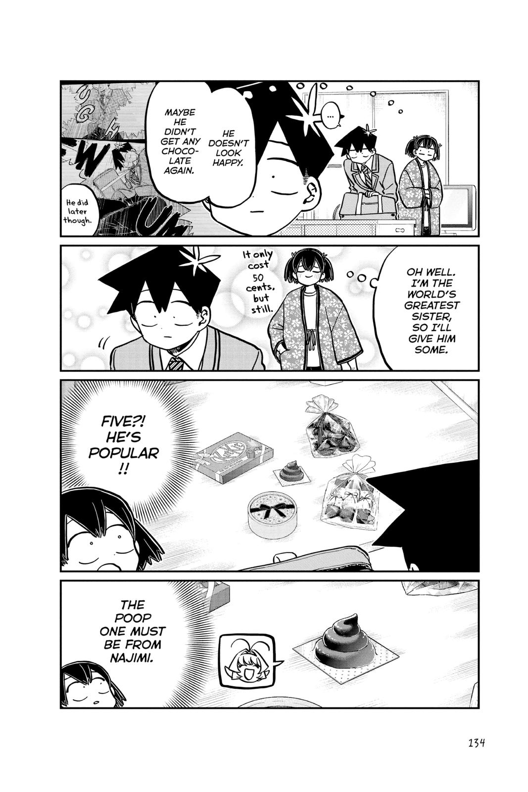 Komi Can’t Communicate Chapter 307