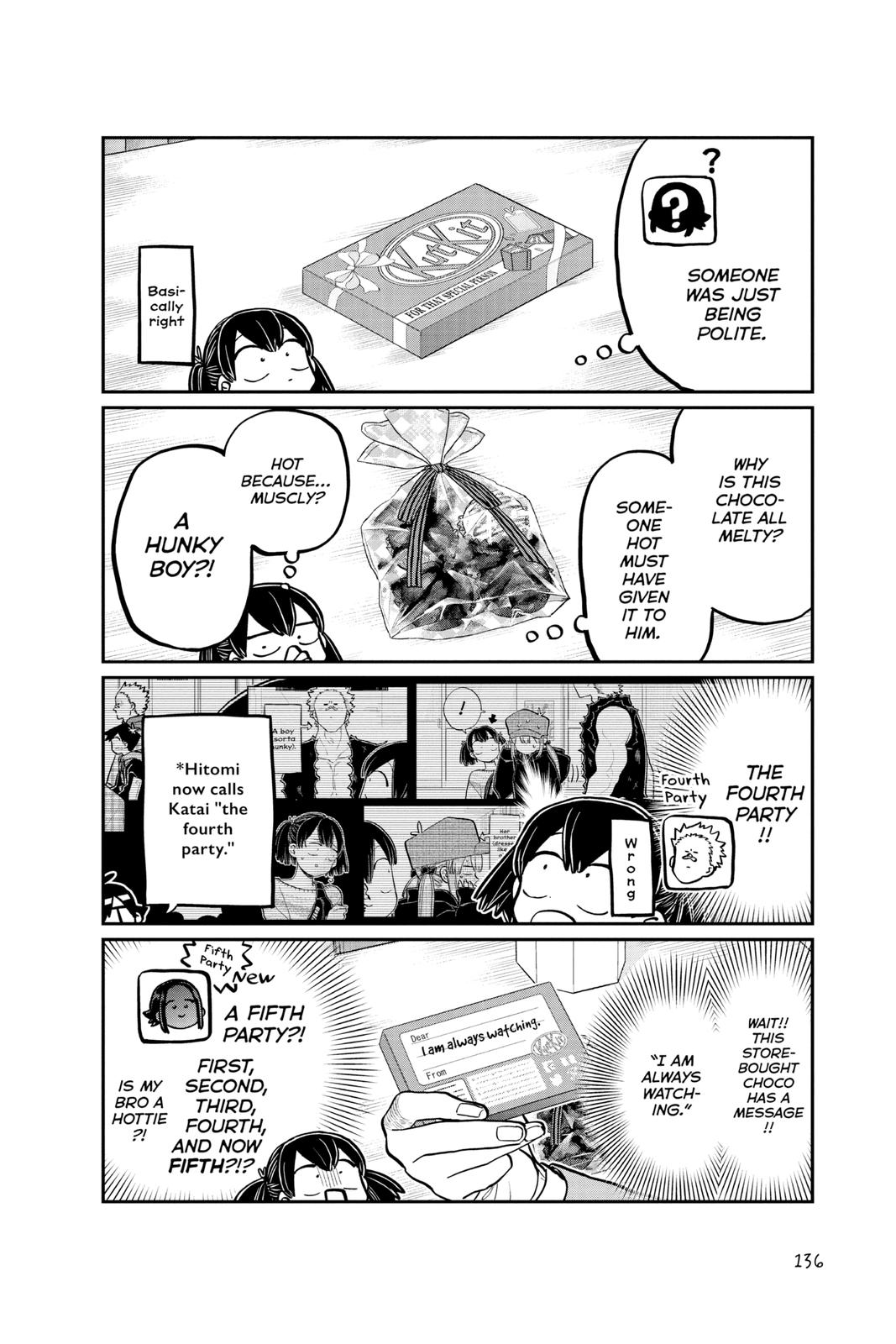 Komi Can’t Communicate Chapter 307