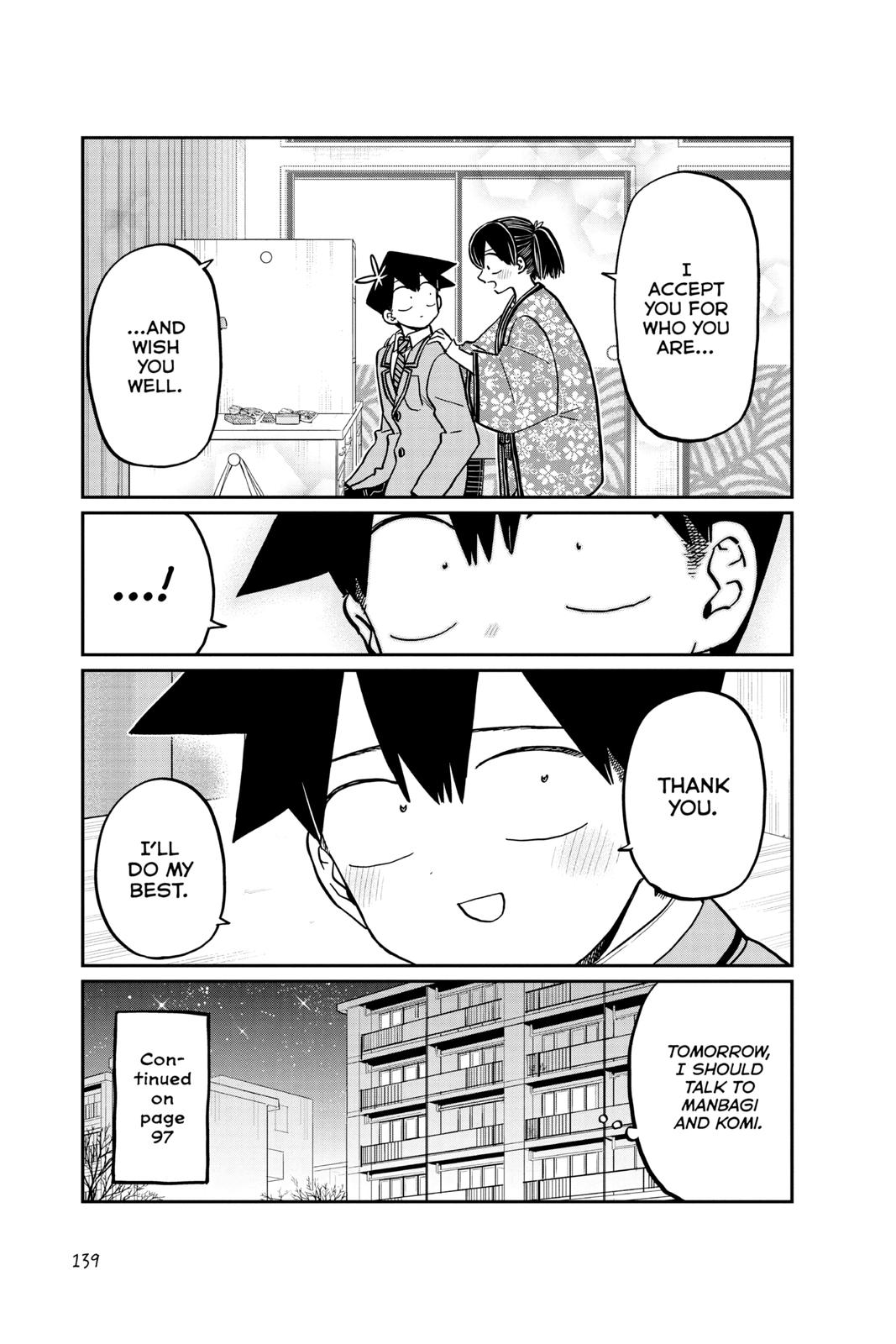 Komi Can’t Communicate Chapter 307