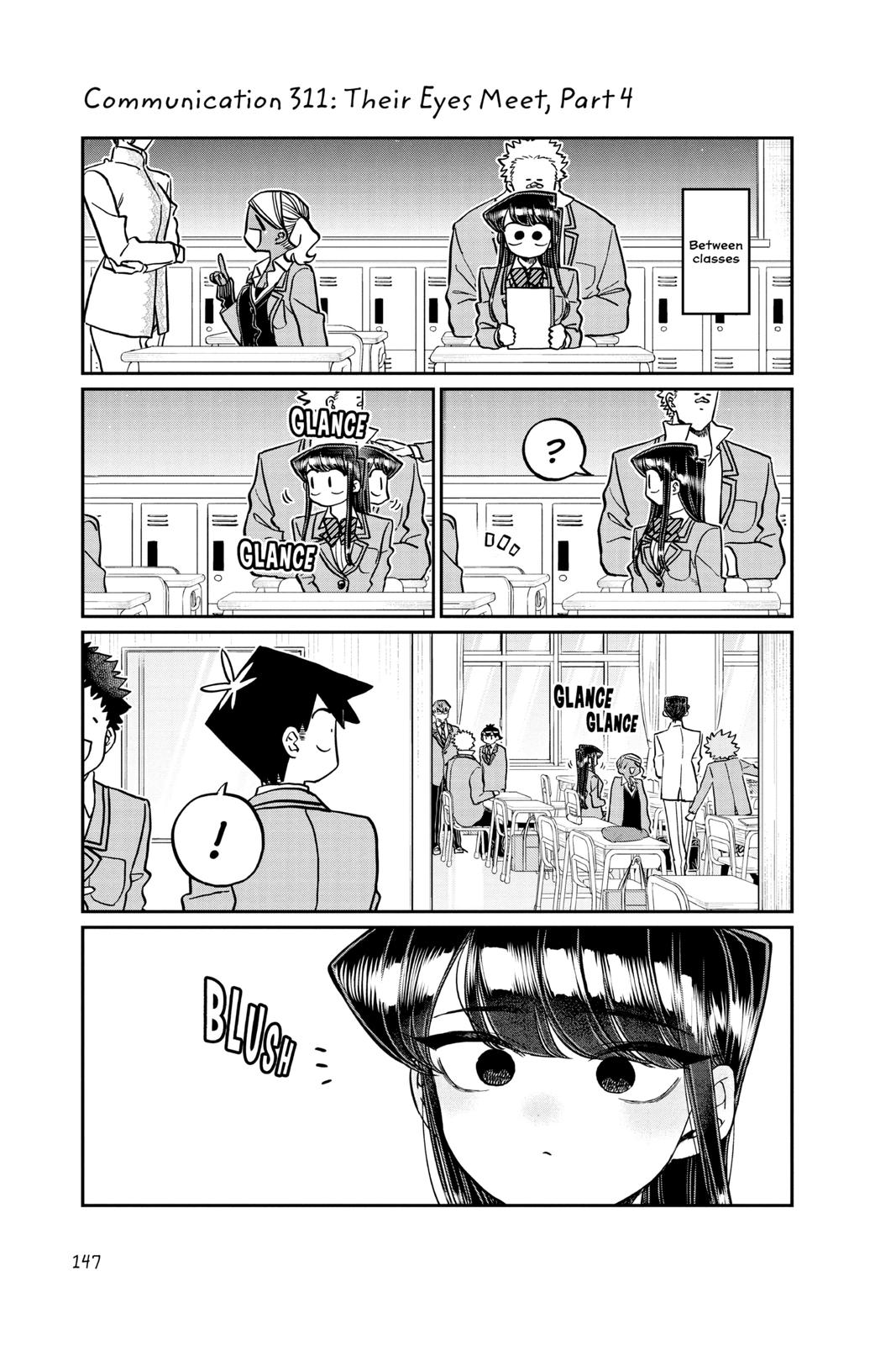 Read Komi San Wa Komyushou Desu - Chapter 311 - w1.komicantcommunicatemanga.com | Image 1