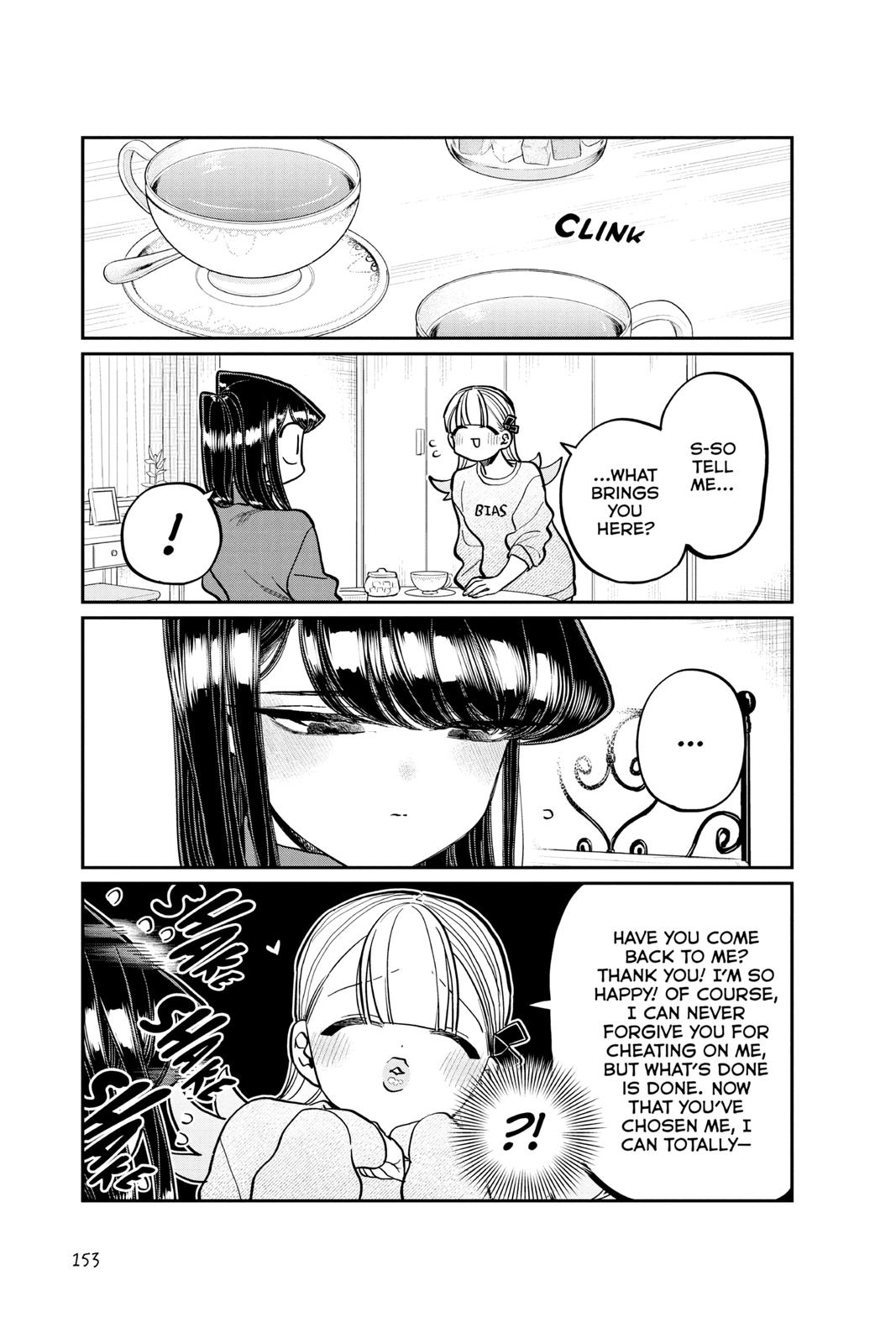 Komi Can’t Communicate Chapter 312
