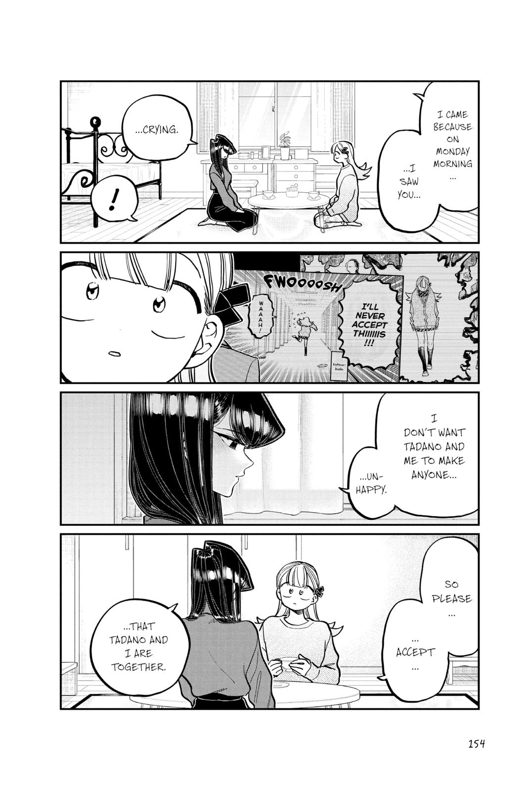 Komi Can’t Communicate Chapter 312