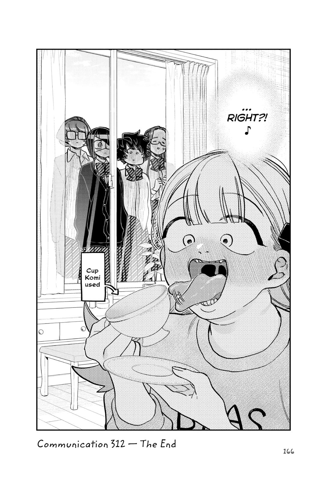 Komi Can’t Communicate Chapter 312