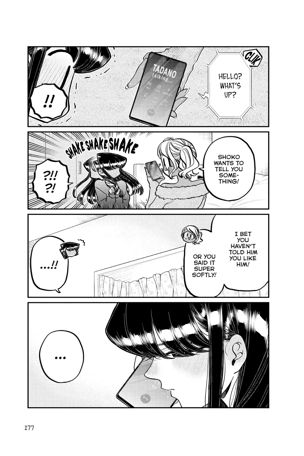 Komi Can’t Communicate Chapter 313