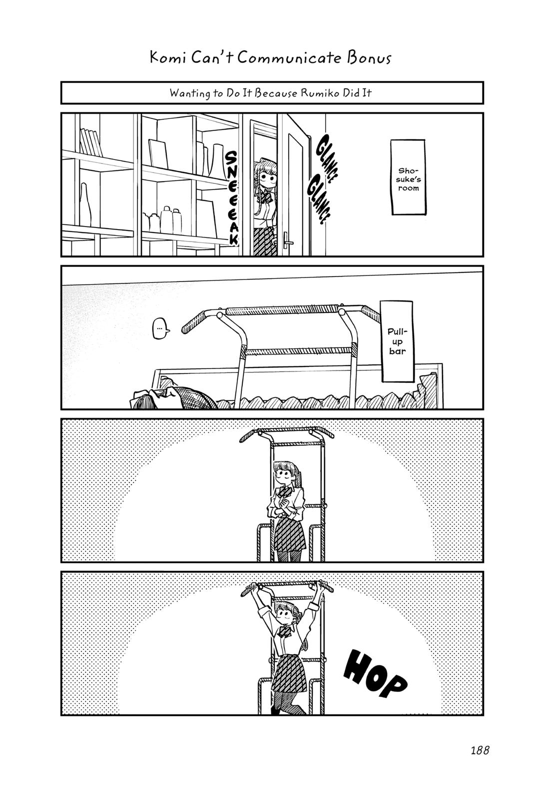 Komi Can’t Communicate Chapter 313