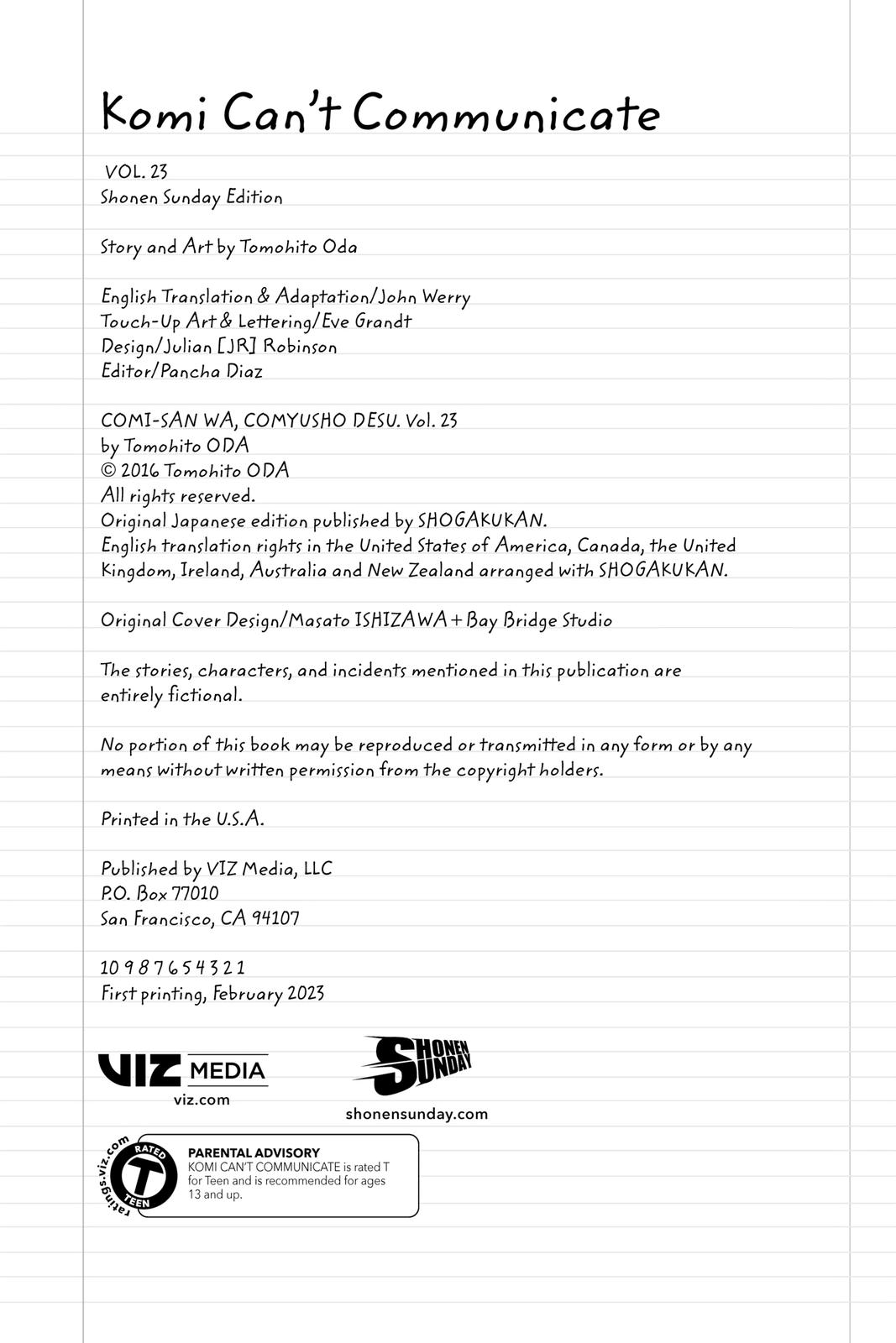 Komi Can’t Communicate Chapter 313