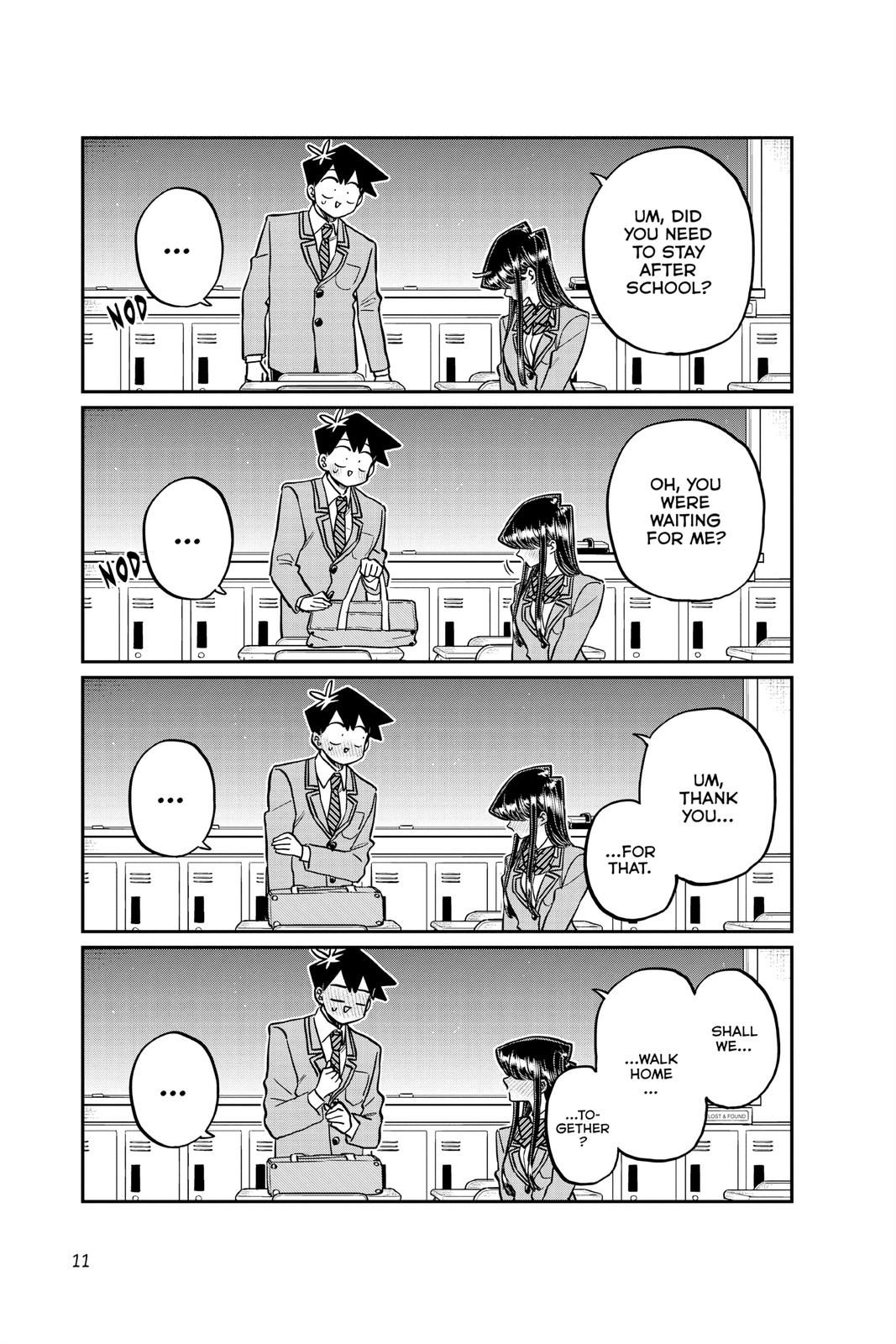 Komi Can’t Communicate Chapter 314