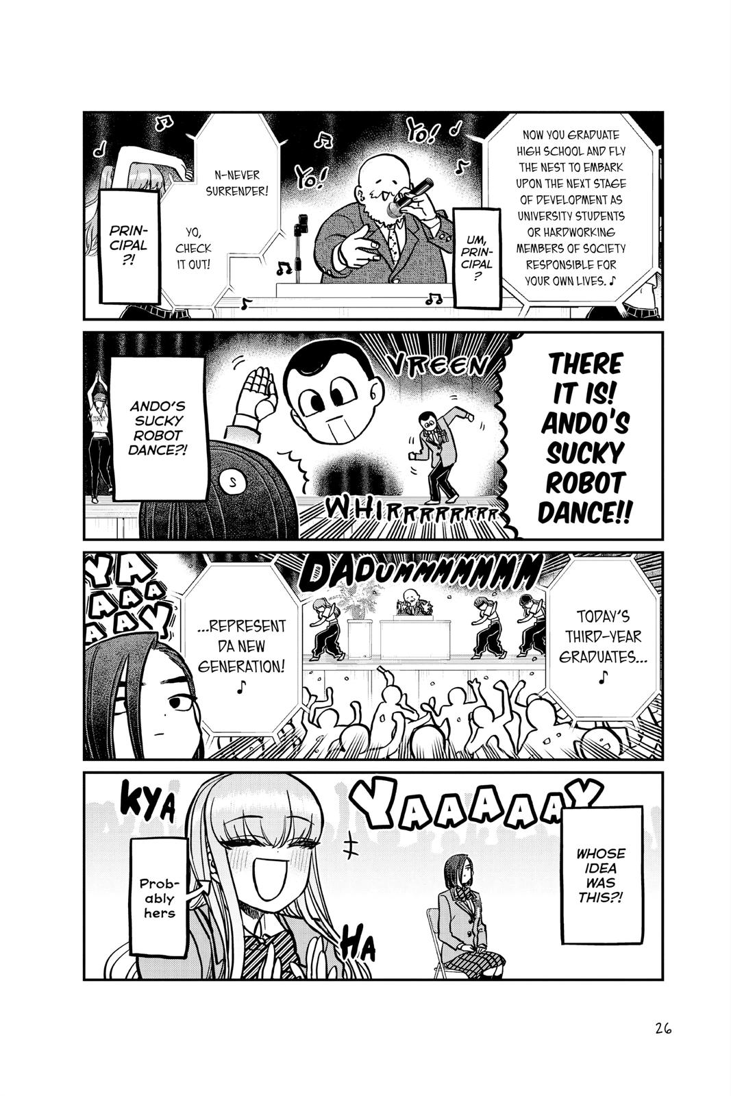 Komi Can’t Communicate Chapter 315