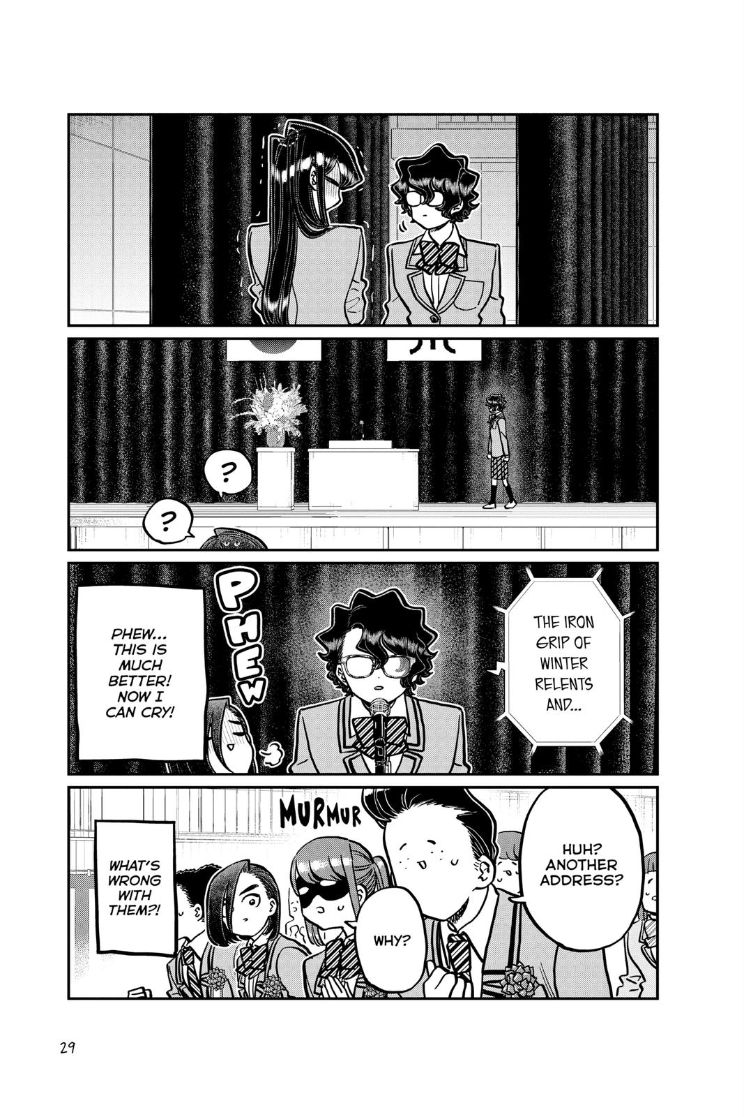 Komi Can’t Communicate Chapter 315