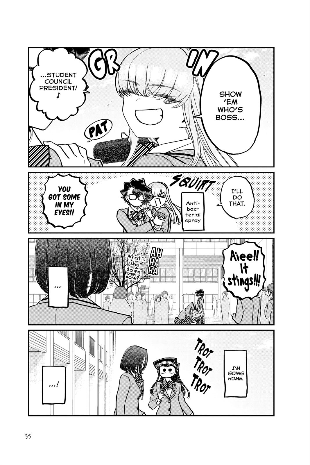 Komi Can’t Communicate Chapter 315