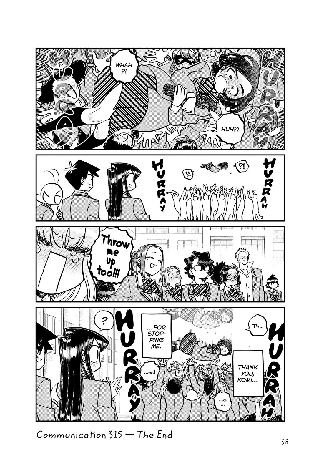 Komi Can’t Communicate Chapter 315