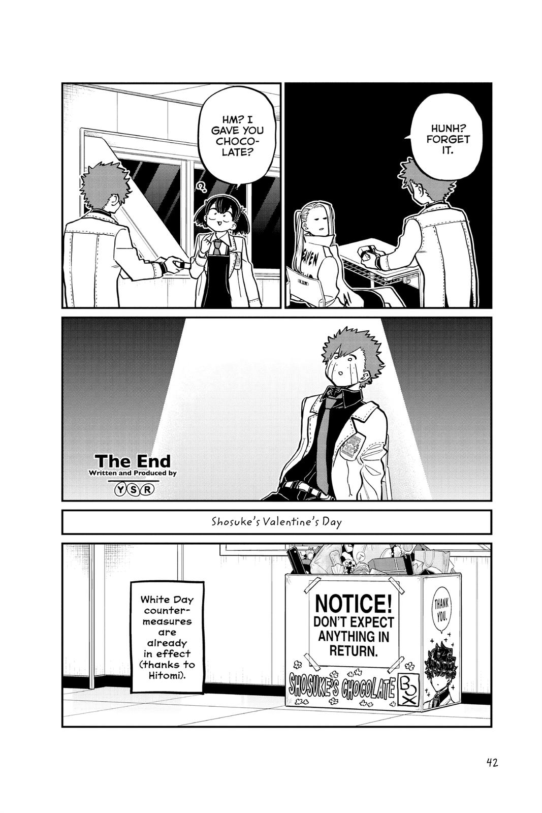 Komi Can’t Communicate Chapter 316
