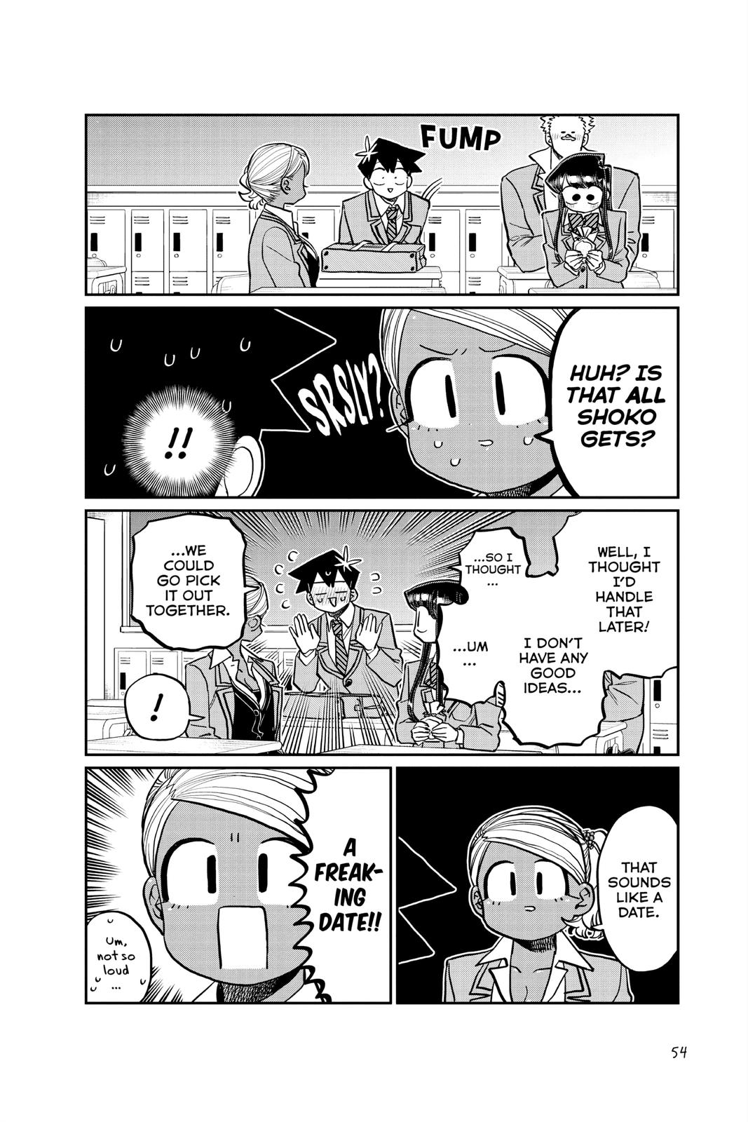 Komi Can’t Communicate Chapter 316