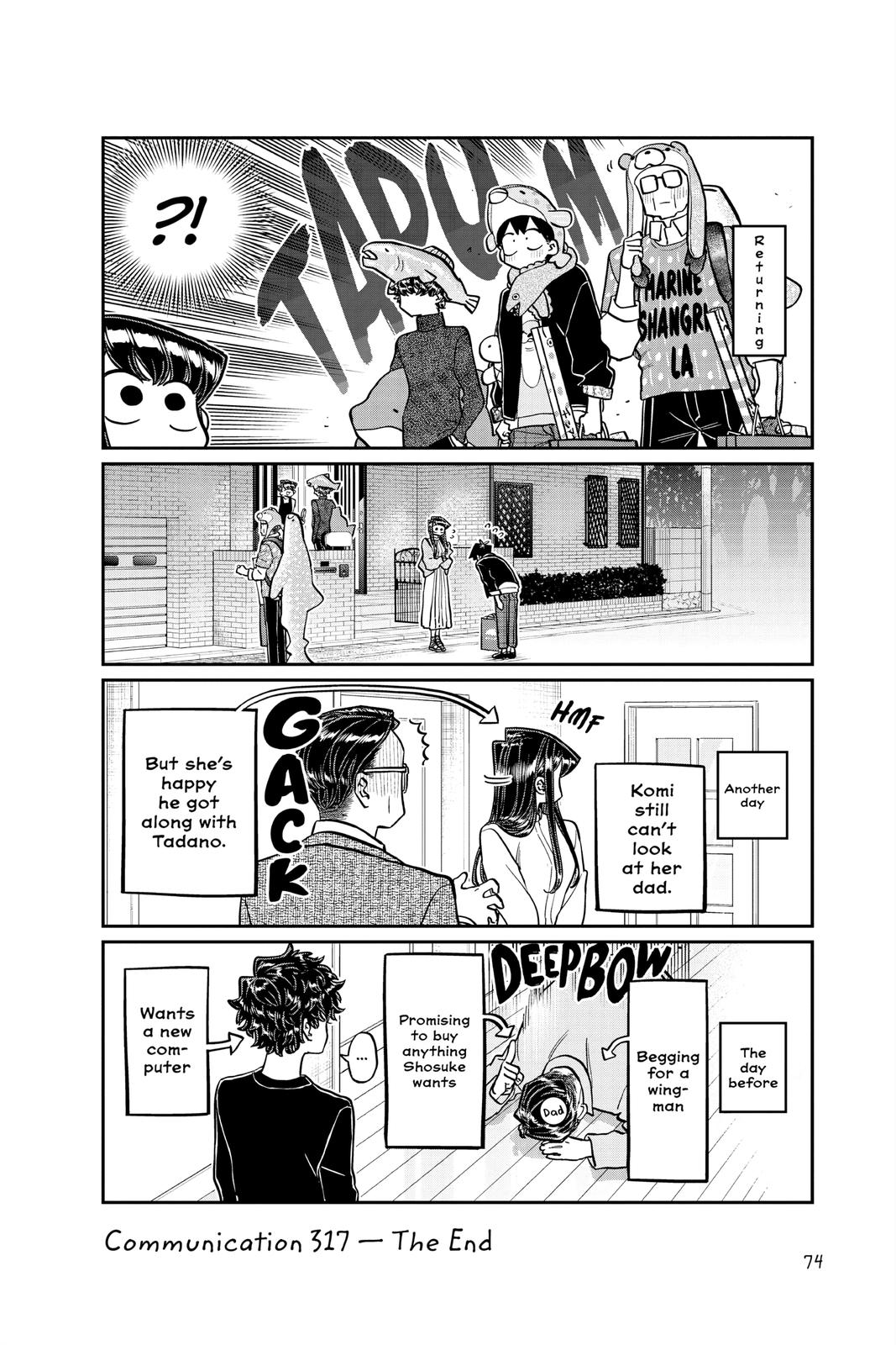 Komi Can’t Communicate Chapter 317