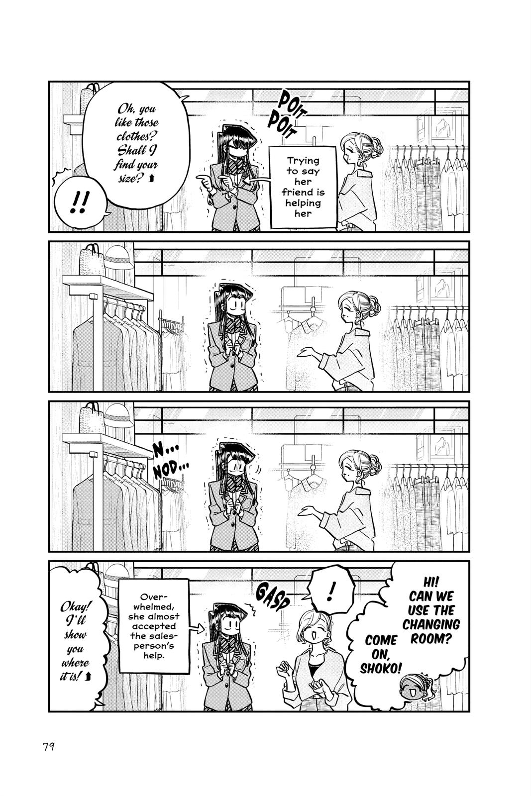 Komi Can’t Communicate Chapter 318